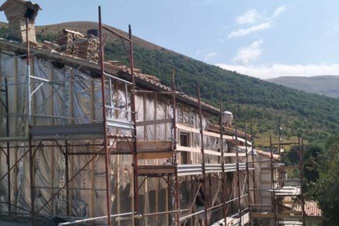 Riqualificazione energetica a Visso con Eolis HC